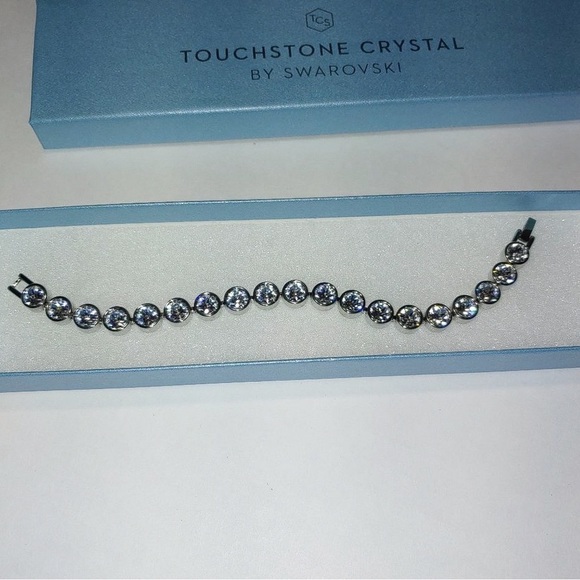 Swarovski Touchstone White Ice Bracelet NEW w/Box & Tags - Picture 2 of 7